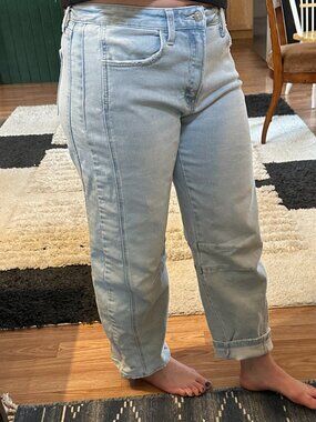 Wild Oak Boutique flying monkey light wash jean